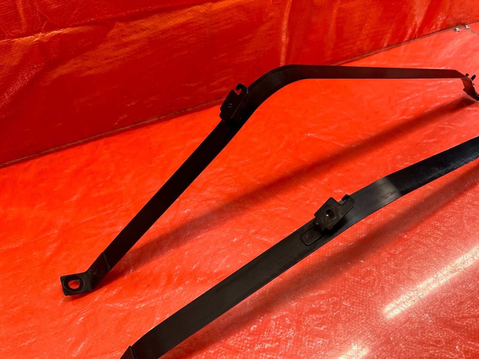 14 20 INFINITI Q50   GAS GASOLINE FUEL TANK MOUNTING STRAPS BAND SET   OEM #18510