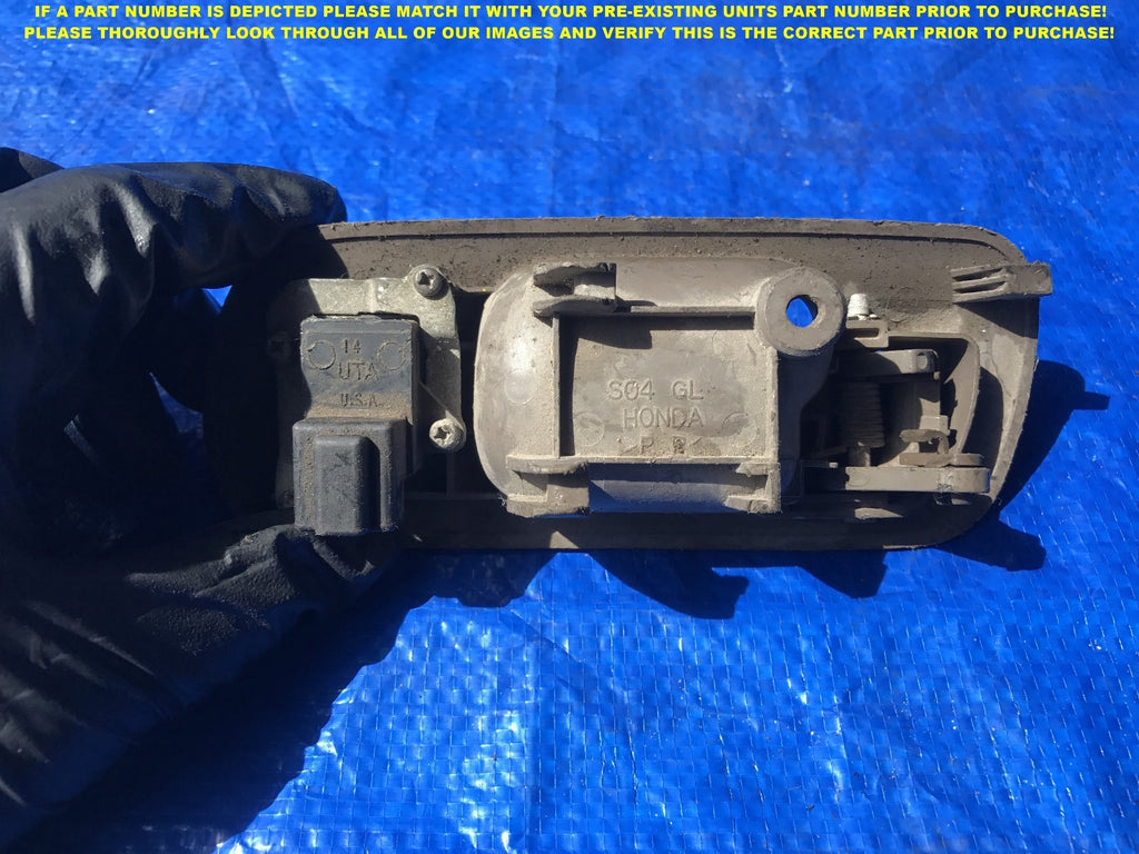 OEM 1996 1997 1998 HONDA CIVIC SEDAN DRIVER LEFT FRONT INTERIOR DOOR HANDLE1