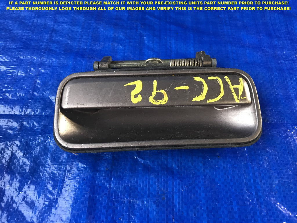 OEM 1991 1992 1993 HONDA ACCORD SEDAN DRIVER LEFT REAR EXTERIOR DOOR HANDLE 0
