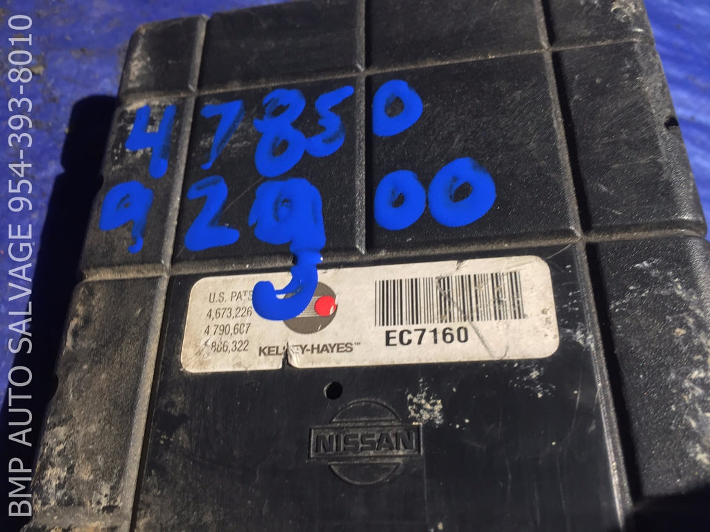 OEM 1990 NISSAN PATHFINDER ABS MODULE COMPUTER CONTROL UNIT 47850 92G00 #11121