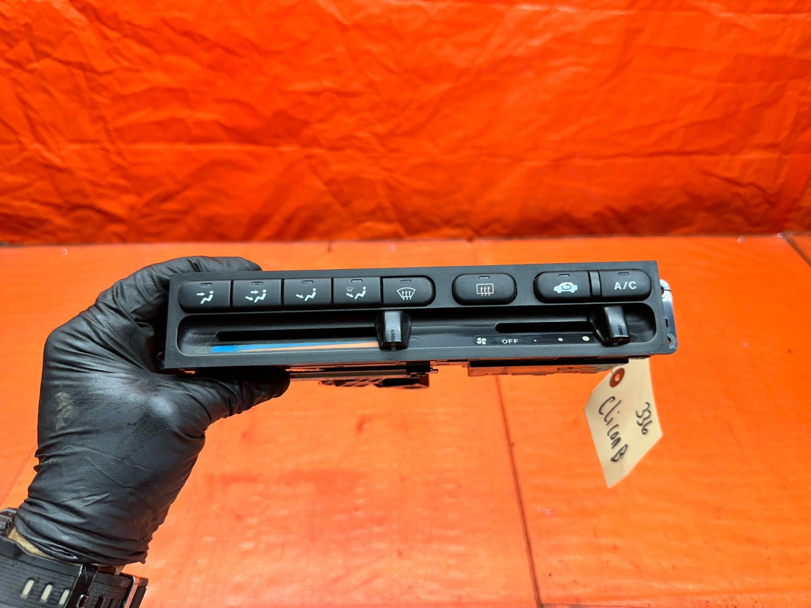 97 01 HONDA PRELUDE 2.2L HEATER AC A/C CLIMATE TEMPERATURE CONTROL UNIT #3360