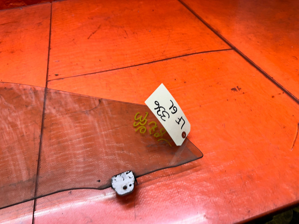 97 01 HONDA PRELUDE 2.2L DRIVER LEFT DOOR DOORGLASS WINDOW GLASS OEM #33612