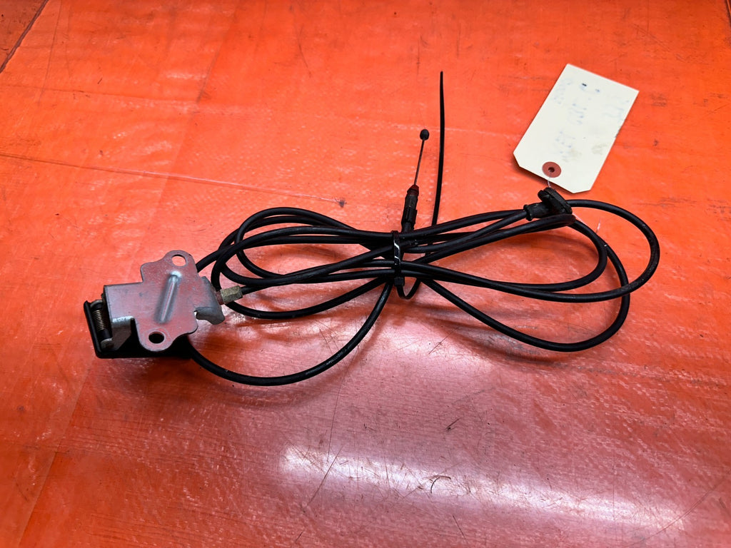 97 01 HONDA PRELUDE 2.2L FRONT HOOD LATCH RELEASE CABLE PULL WIRE OEM #3354