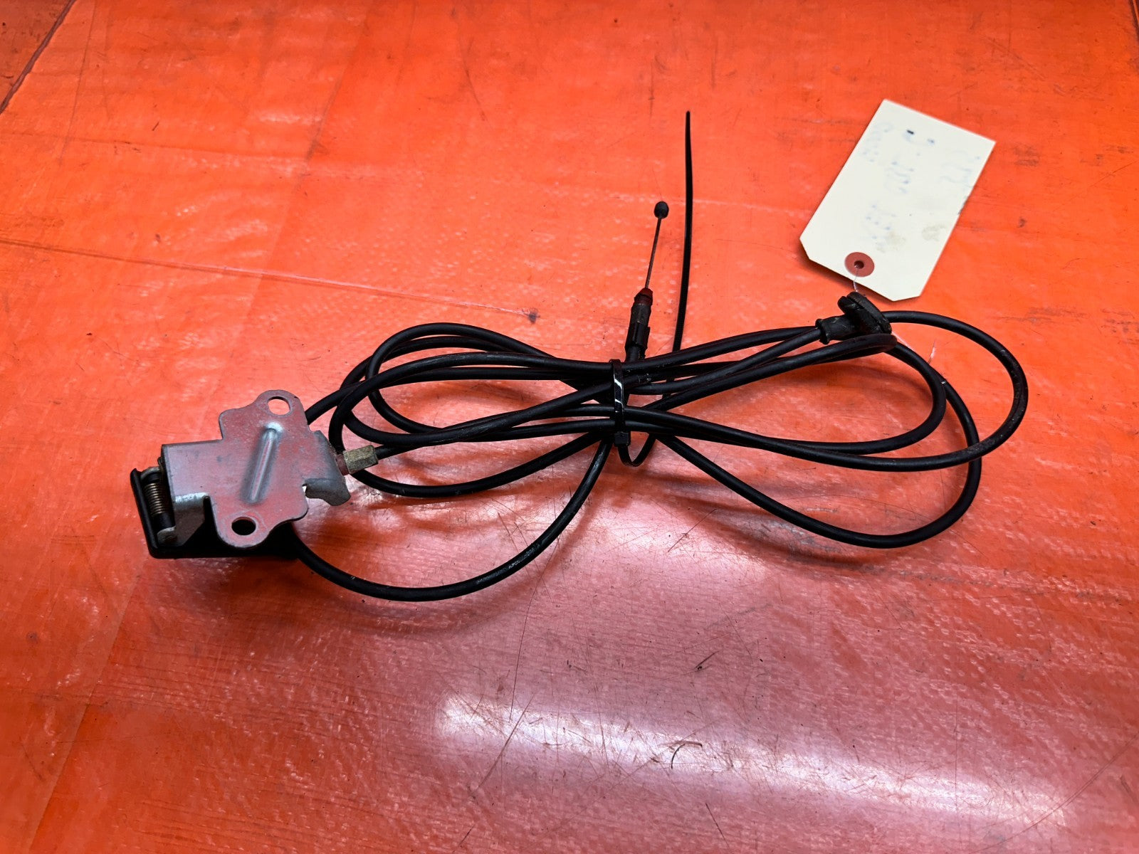 97 01 HONDA PRELUDE 2.2L FRONT HOOD LATCH RELEASE CABLE PULL WIRE OEM #3354