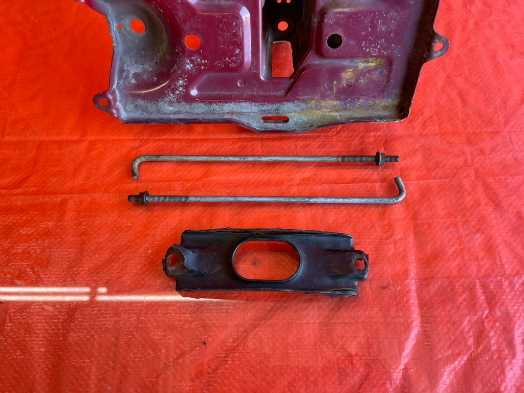 INTEGRA CIVIC DEL SOL   BATTERY TRAY W/ ALL HARDWARE AND TIE DOWN COMPLETE   OEM5