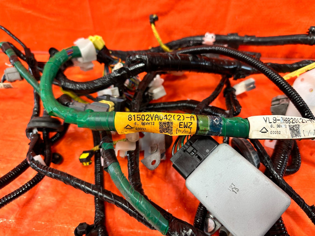2017 SUBARU WRX STI   REAR / TAIL LIGHT LAMP WIRING HARNESS WIRE LOOM   OEM 2669