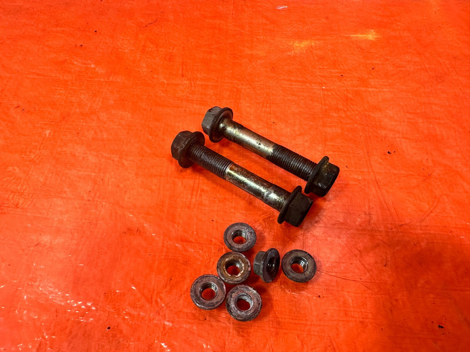 03 07 INFINITI G35 COUPE   FRONT SHOCK MOUNTING BOLT SET BOLTS HARDWARE OEM 2982