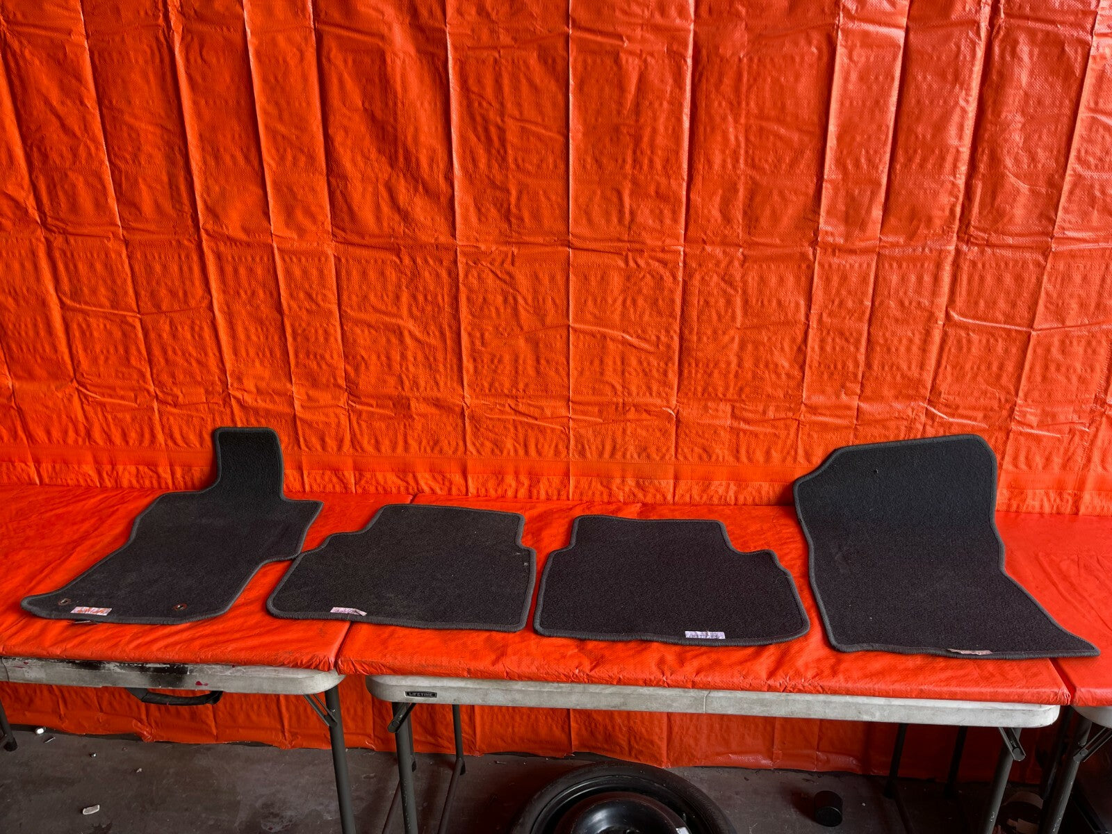 18 21 SUBARU CROSSTREK FLOOR MAT SET MATS FRONT REAR LEFT RIGHT OEM FACTORY #727