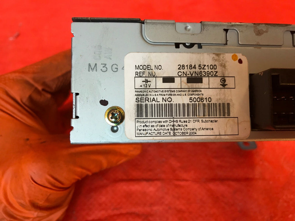 OEM NISSAN & INFINITI NAVIGATION DVD PLAYER   MATCH PART # 28184 5Z1008