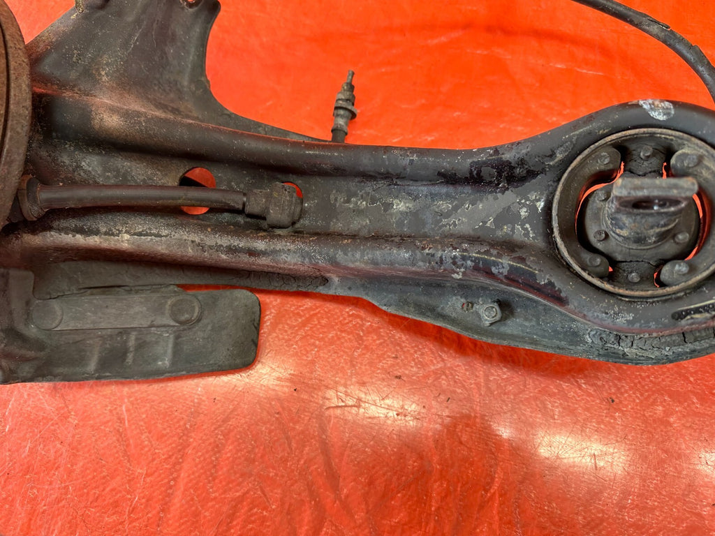1989 89 HONDA CRX   PASSENGER RIGHT REAR TRAILING ARM BRAKE DRUM   OEM #2437