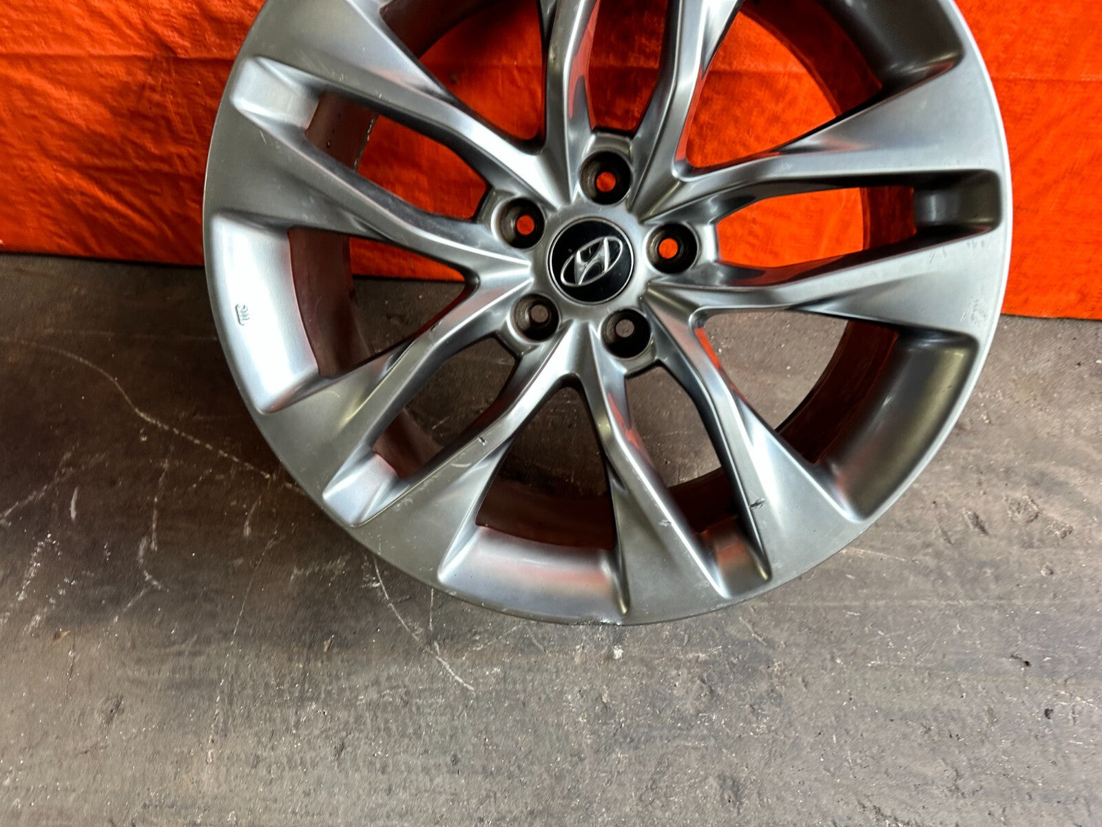 13 16 HYUNDAI GENESIS COUPE  REAR WHEEL RIM 19x8.5 +32   OEM FACTORY #289 31