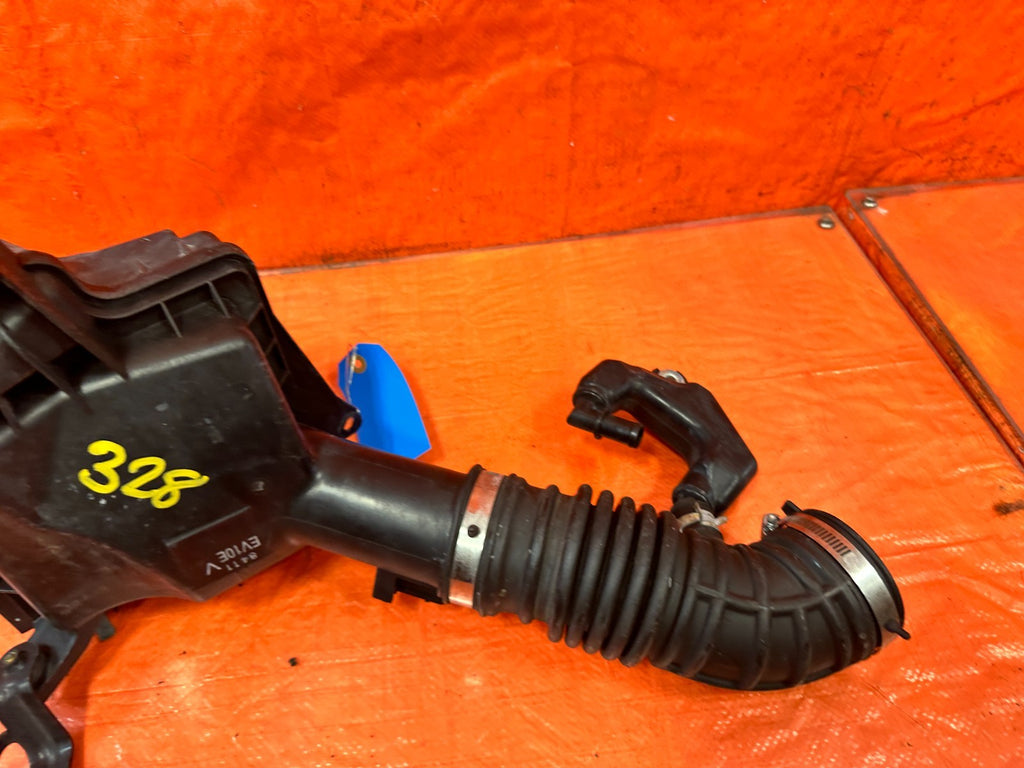 08 15 INFINITI G37 Q60 3.7L RIGHT PASSENGER AIR CLEANER INTAKE BOX TUBE #3299