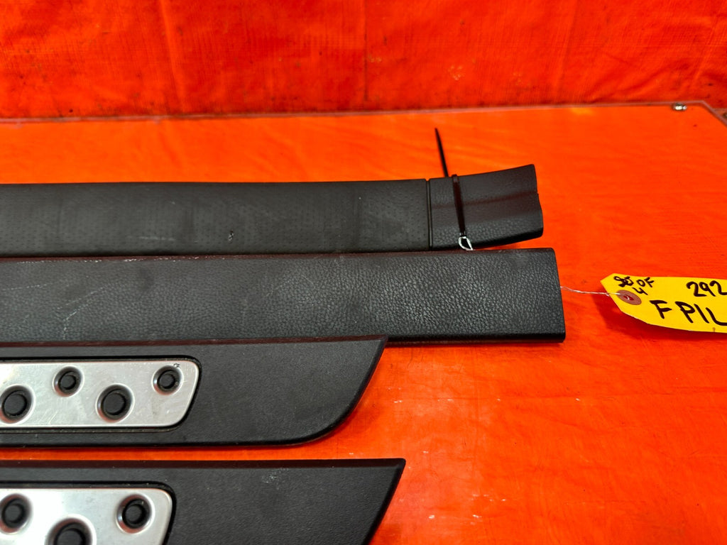 13 20 SUBARU BRZ   LEFT AND RIGHT FLOOR PILLARS SCUFF PLATE SET  OEM #2922