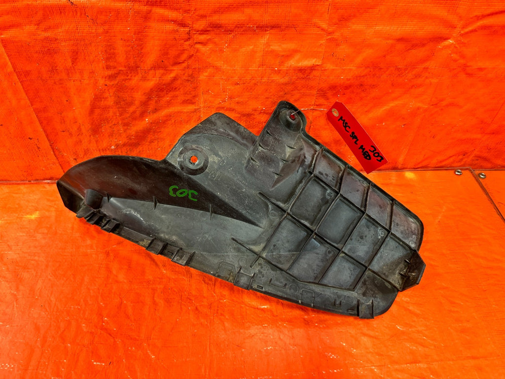 04 11 MAZDA RX8 RX 8  LEFT SPLASH SHIELF   PART # F189 50351   OEM FACTORY #3032