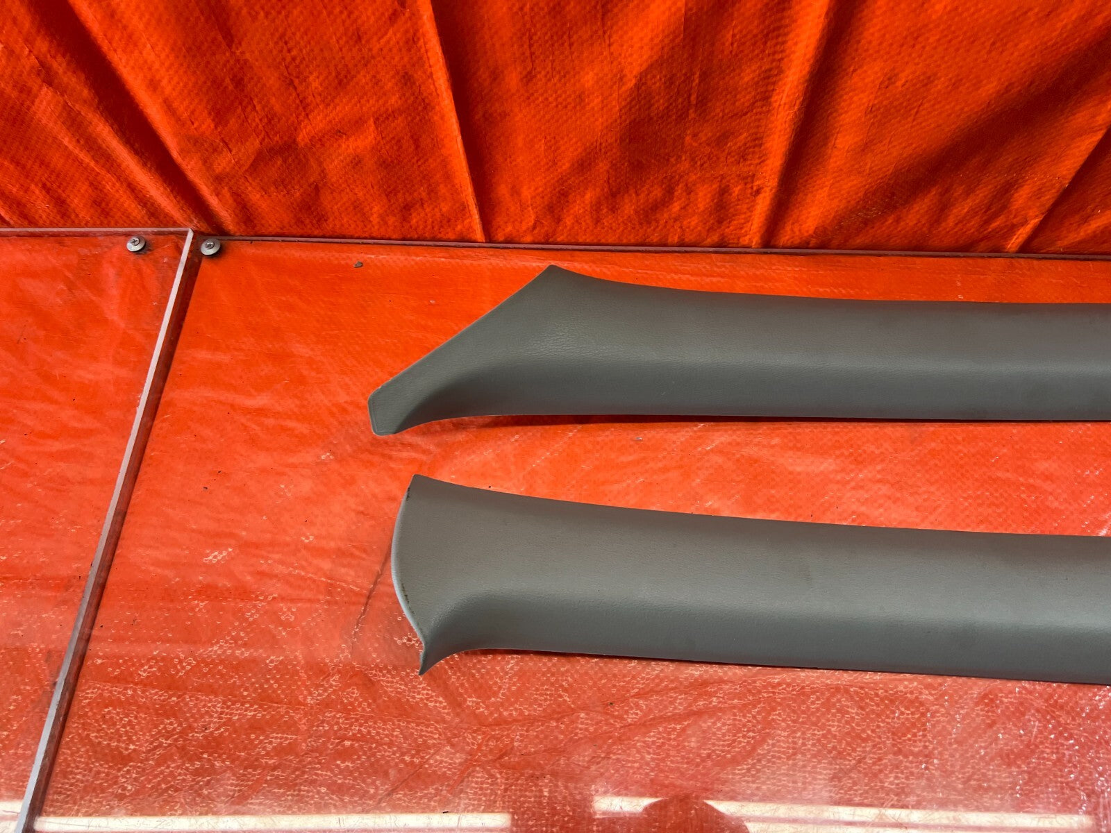 94 01 INTEGRA SEDAN A PILLAR TRIM SET   LEFT RIGHT A PILLARS   OEM FACTORY #1186