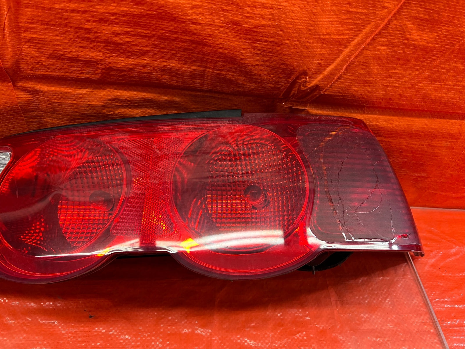 02 04 ACURA RSX   REAR BUMPER COVER LOWER FENDER TRIM LEFT RIGHT   OEM #1797