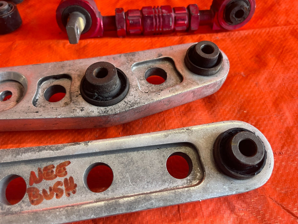 94 01 ACURA INTEGRA   ALUMINUM REAR LOWER CONTROL ARM SET W/ ADJUSTABLE ARMS 7
