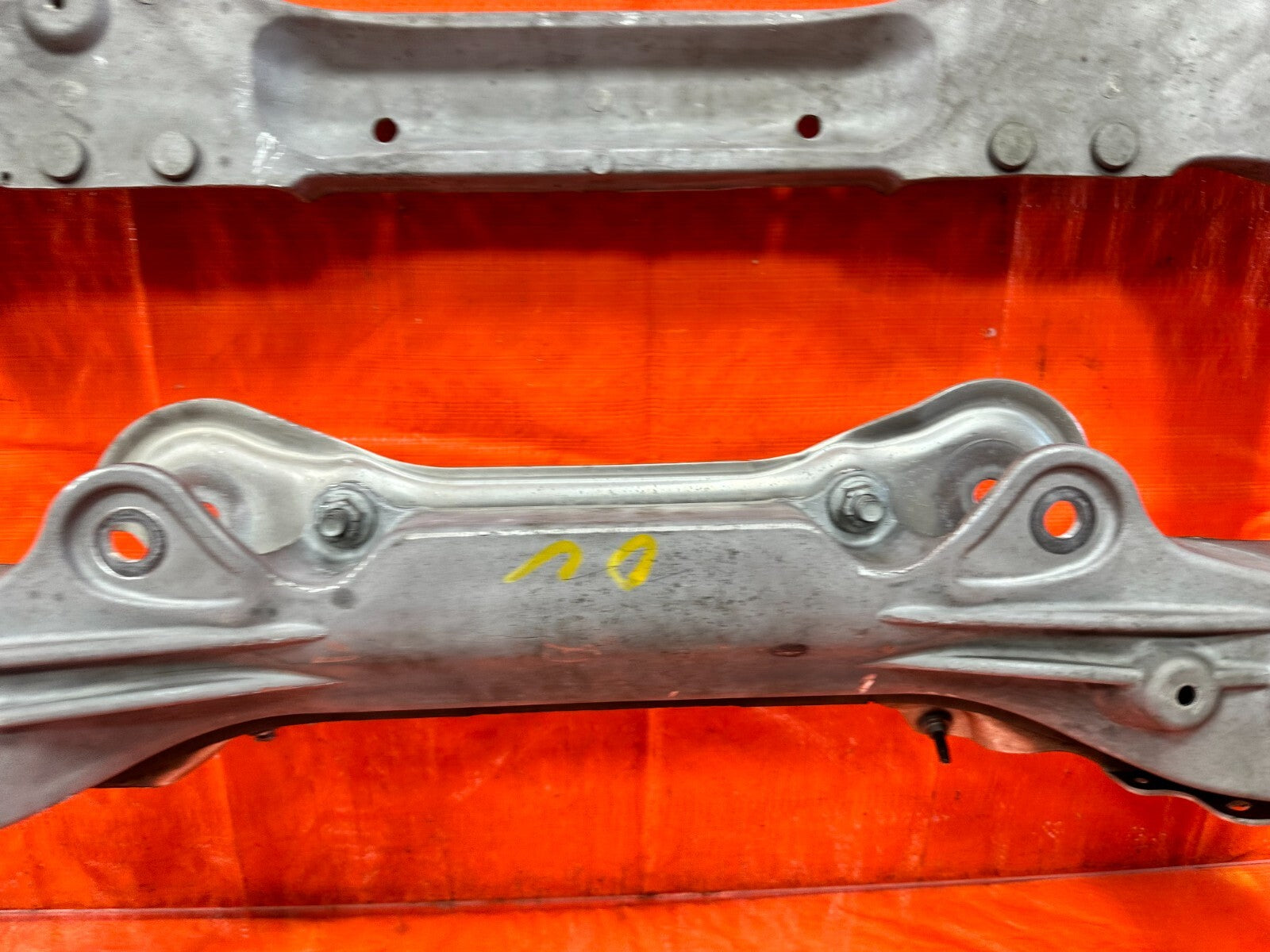 14 20 INFINITI Q50 17 20 Q60   FRONT ALUMINUM SUB FRAME CROSSMEMBER OEM #2898