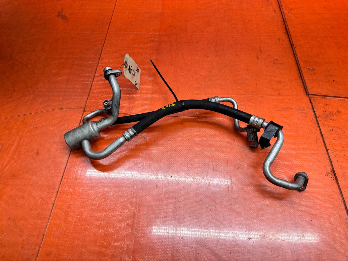 14-15 INFINITI Q50 3.7L A/C AIR CONDITIONING COMPRESSOR REFRIGERANT LINES OEM #37