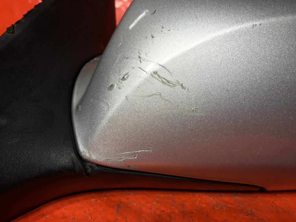 OEM 2012 2013 HYUNDAI GENESIS DRIVER LEFT SIDE VIEW MIRROR   SILVER NON SIGNAL2