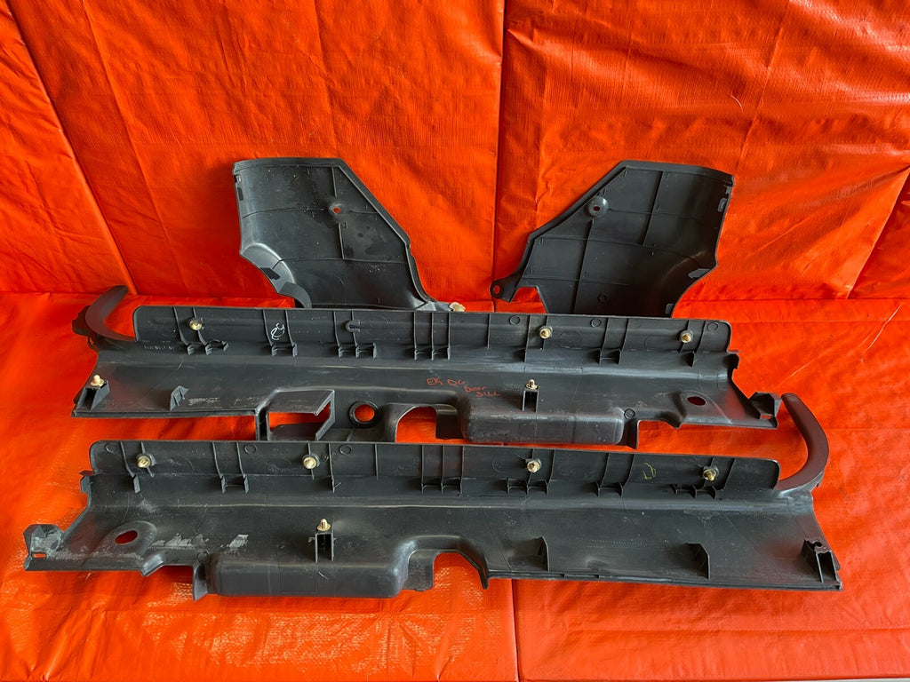 96 00 HONDA CIVIC   2D COUPE   FLOOR PILLAR KICK PANEL SET   LEFT RIGHT GRAY10