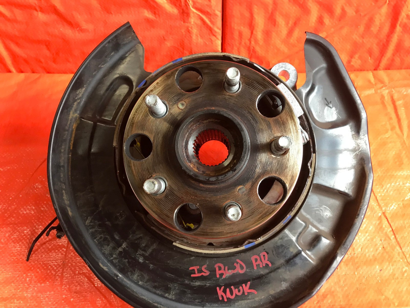 OEM 2014 2015 2016 2017 LEXUS IS350 PASSENGER RIGHT SPINDLE KNUCKLE HUB ARM RWD 1