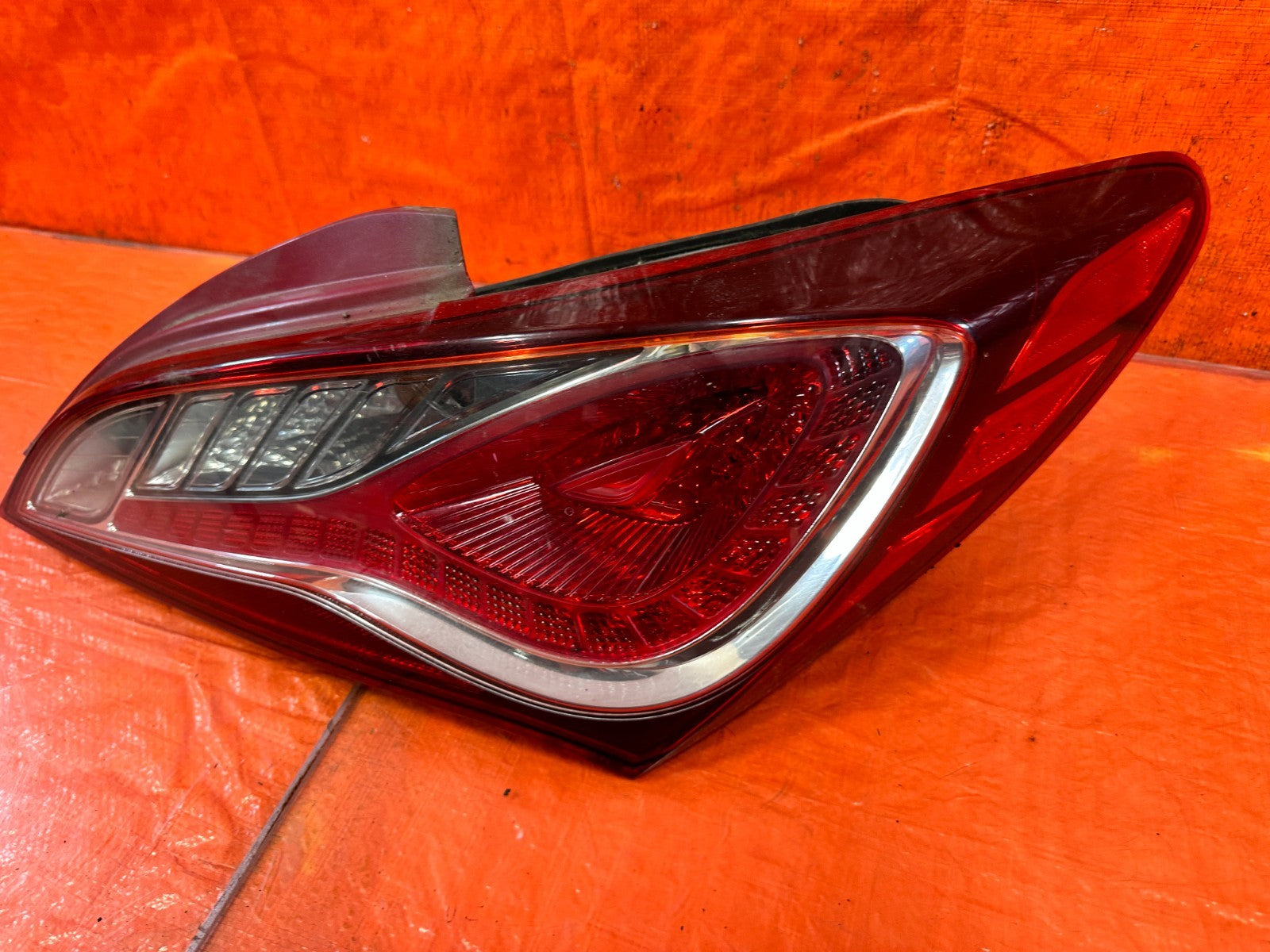 13 16 HYUNDAI GENESIS COUPE   PASSENGER RIGHT TAIL LIGHT LAMP OEM FACTORY #3264