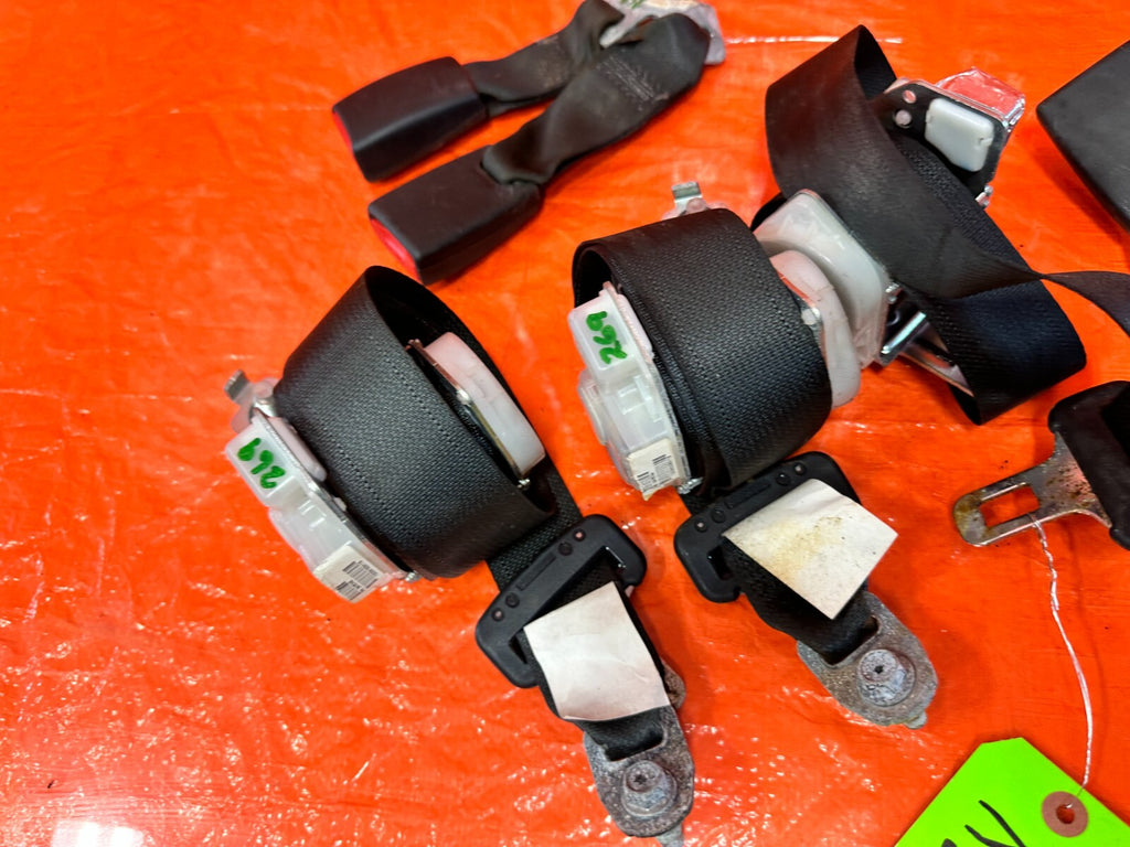 13 15 HONDA CIVIC SI 2D COUPE   LEFT & RIGHT REAR SEAT BELTS OEM FACTORY #2696