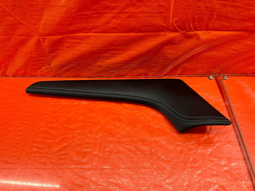 14 17 INFINITI Q50   SHIFTER CONSOLE TRIM LEFT LOWER COVER KNEE PAD   OEM #1859