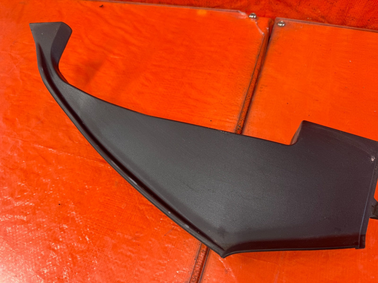 08 15 INFINITI G37 COUPE   INSIDE TRUNK TAIL LIGHT TRIM PLASTIC LEFT OEM #3283