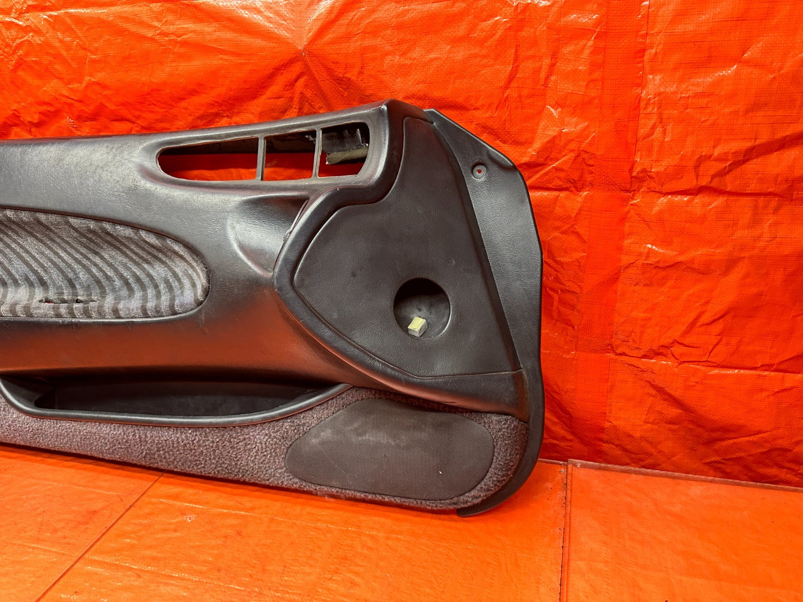 92 96 HONDA PRELUDE LEFT DRIVER DOOR PANEL CARD INSERT LINER OEM #3324