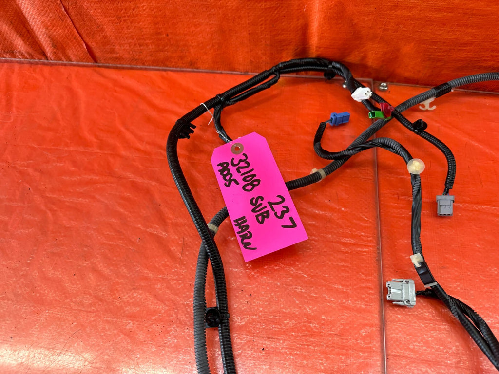 06 11 HONDA CIVIC SI 2D   REAR TAIL LIGHT LAMP WIRING HARNESS WIRE LOOM OEM #2376