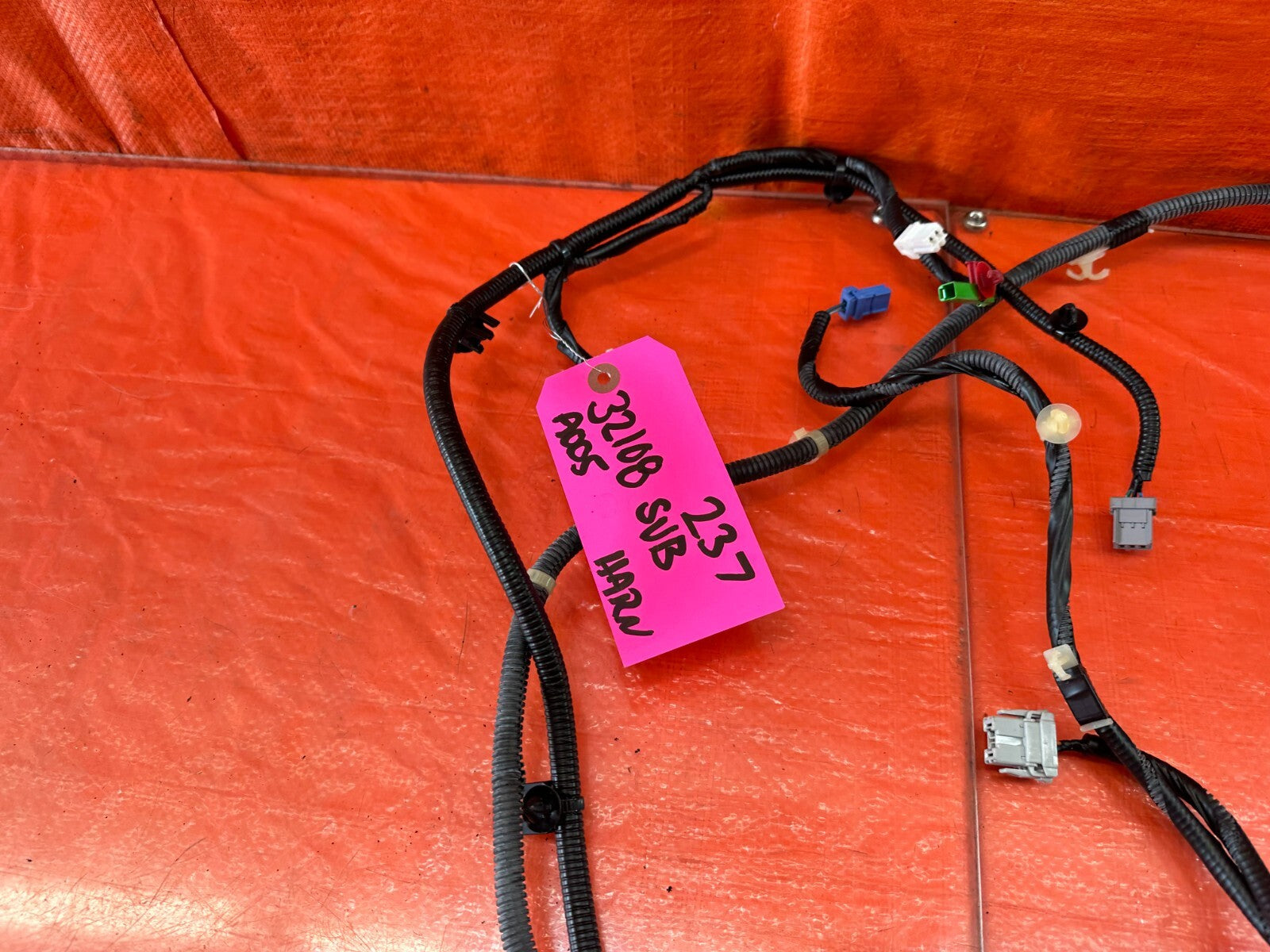06 11 HONDA CIVIC SI 2D   REAR TAIL LIGHT LAMP WIRING HARNESS WIRE LOOM OEM #2376