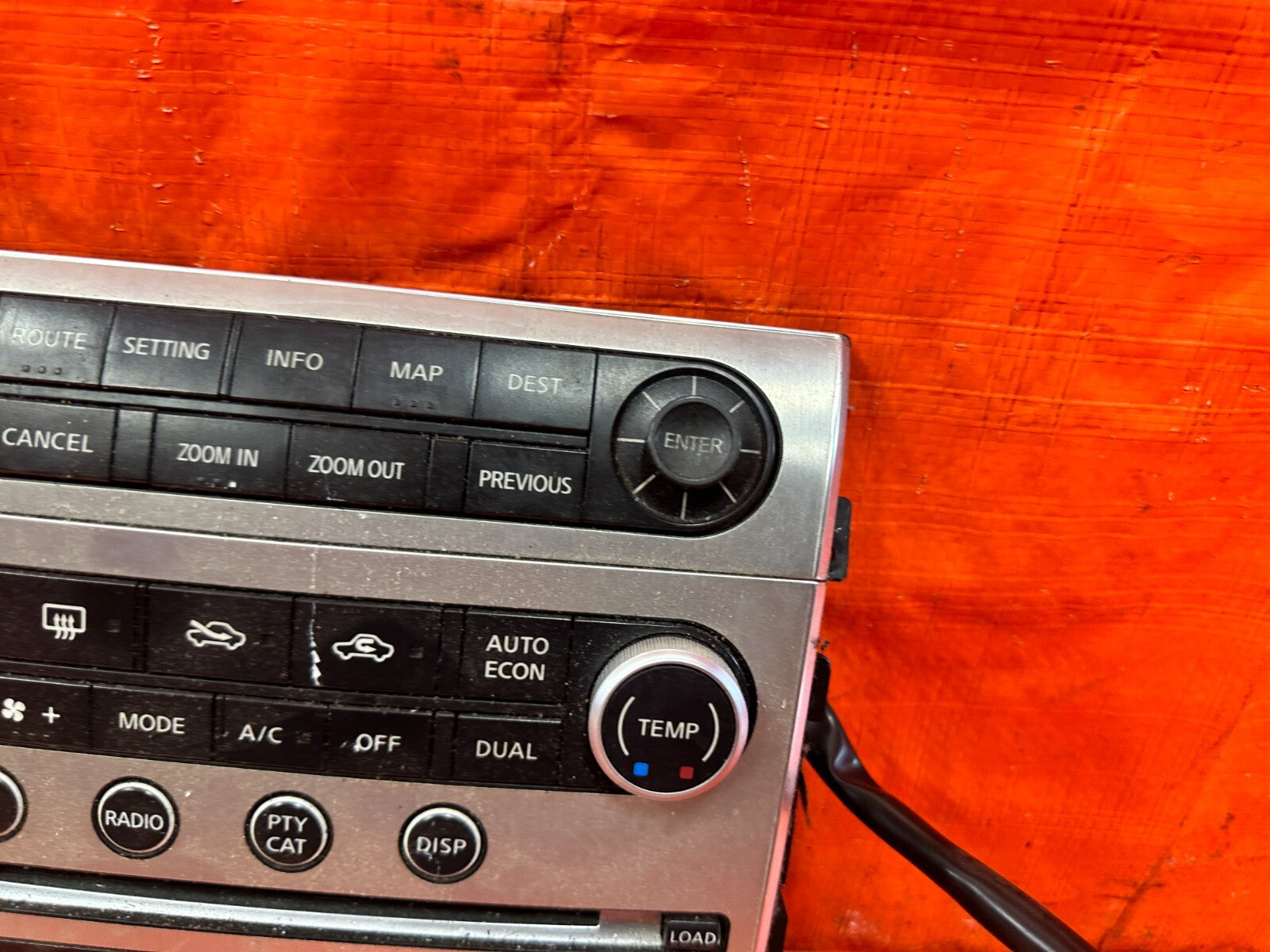 03 05 INFINITI G35 COUPE   W/ NAVI    AC HEATER CLIMATE CONTROL   OEM #2982