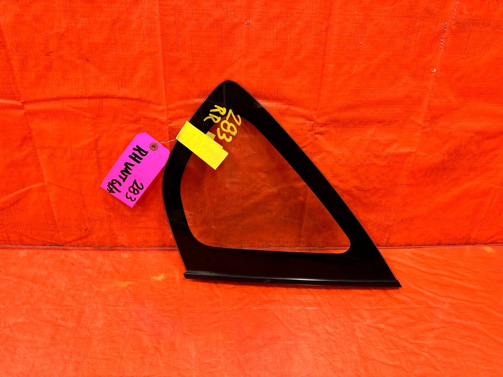 2013 13 SUBARU WRX STI WAGON   RIGHT REAR 1/4 QUARTER GLASS WINDOW OEM 2830