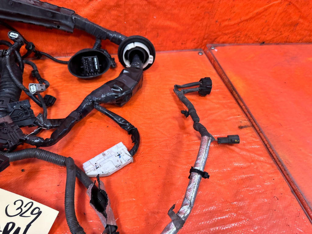 14 15 INFINITI Q60 CONVERTIBLE 3.7L VQ37 OEM MAIN ENGINE WIRE HARNESS A/T #32912