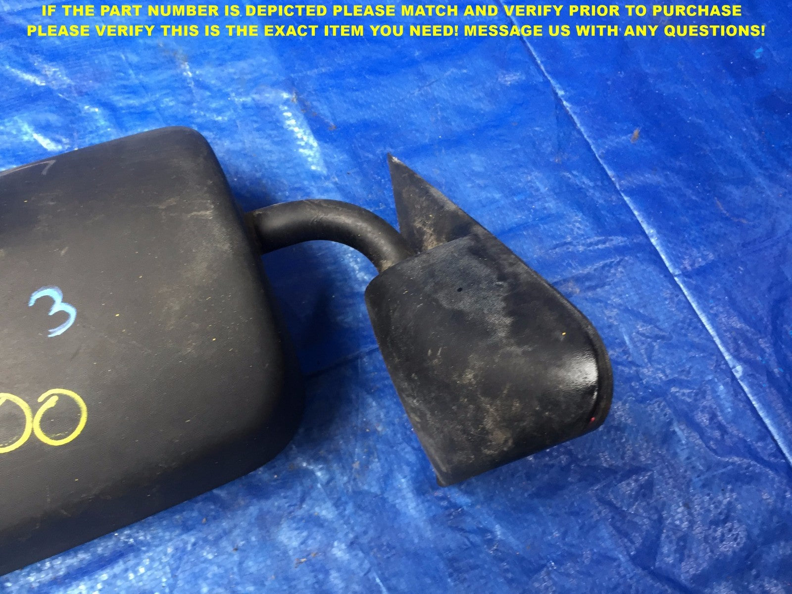 OEM 1994 1995 1996 1997 DODGE RAM 1500 2500 PASSENGER RIGHT SIDE VIEW MIRROR 32
