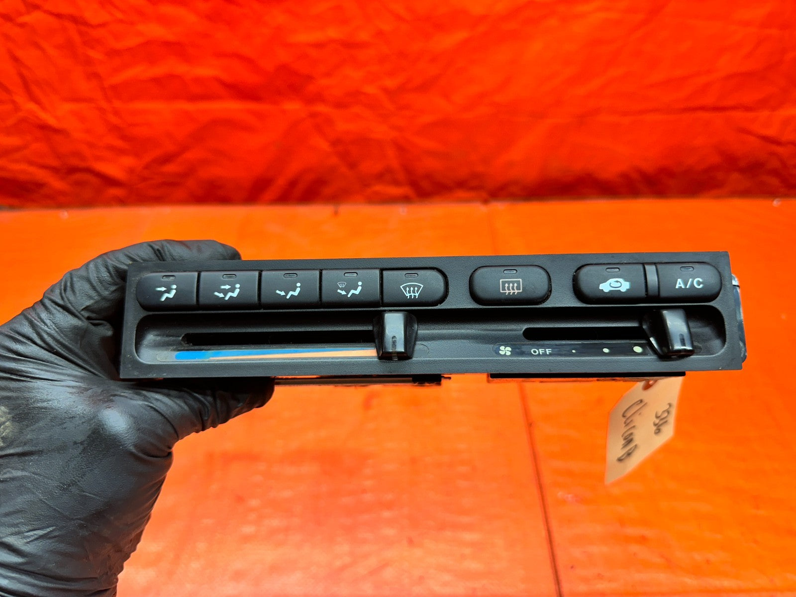 97 01 HONDA PRELUDE 2.2L HEATER AC A/C CLIMATE TEMPERATURE CONTROL UNIT #3366