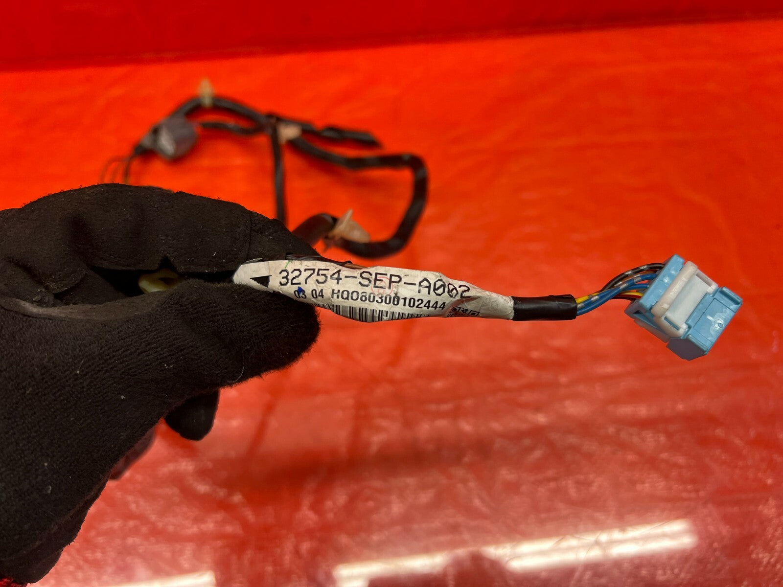 06 08 ACURA TL   DOOR WIRING HARNESS WIRE LOOM   DRIVER LEFT REAR   OEM OE #877