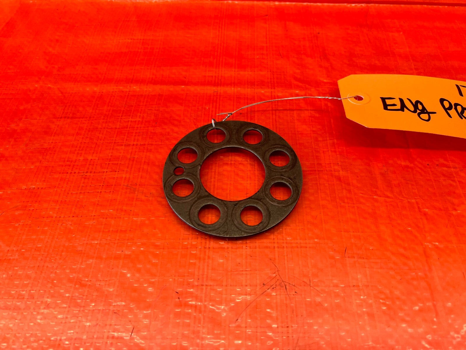 04 20 SUBARU WRX STi   FACTORY FLYWHEEL PLATE BRACKET ASSEMBLY    OEM #1703