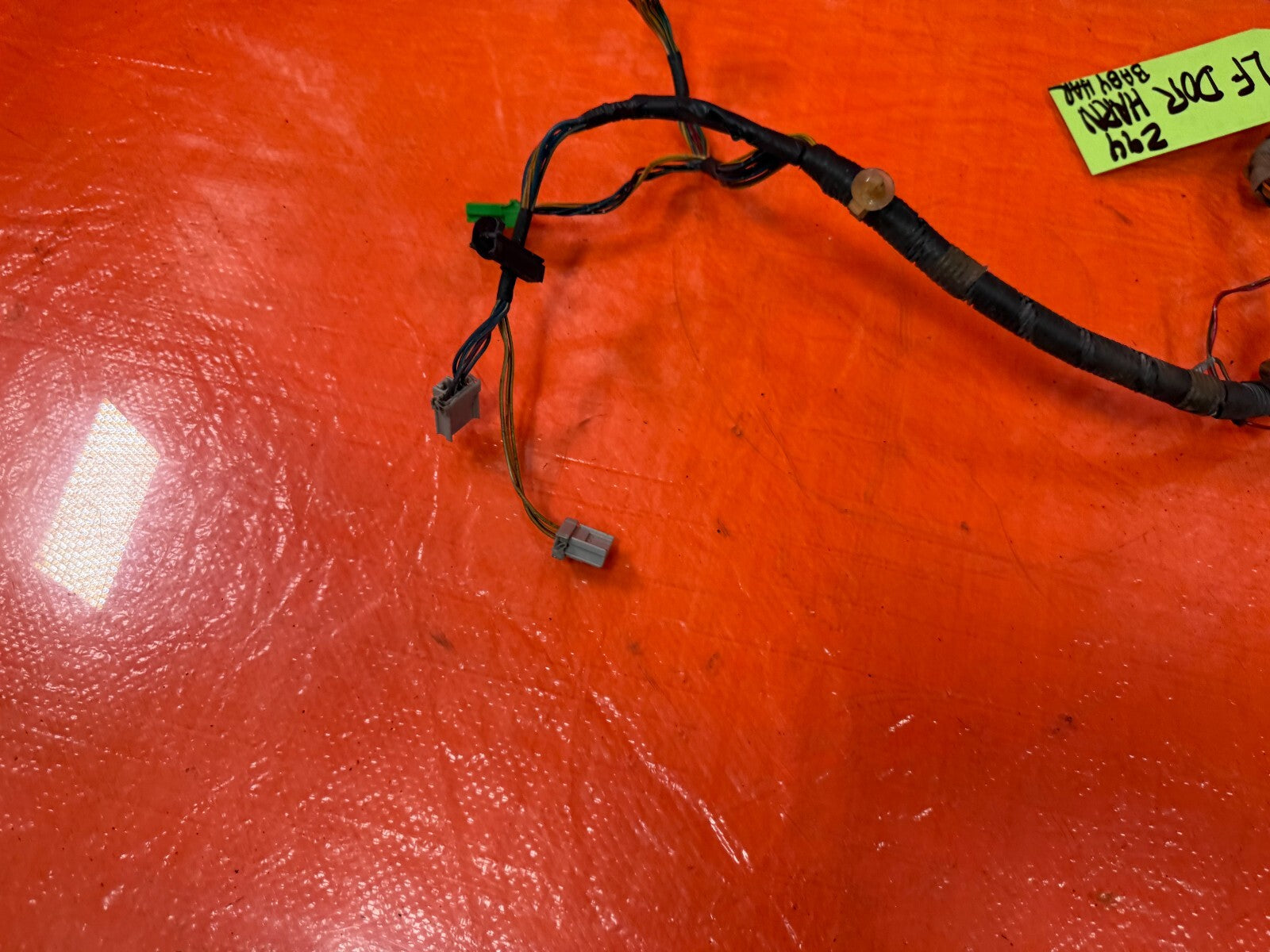 93 97 HONDA DEL SOL S   DRIVER LEFT FRONT DOOR WIRING HARNESS WIRE LOOM OEM #2941