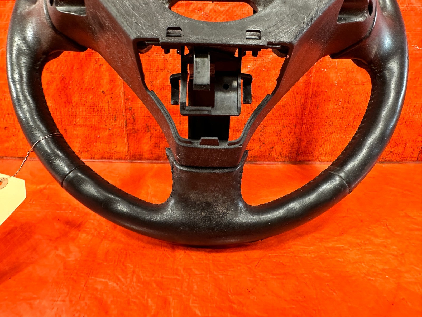 04 05 ACURA TSX   STEERING WHEEL   BLACK LEATHER WRAP   OEM FACTORY #32213