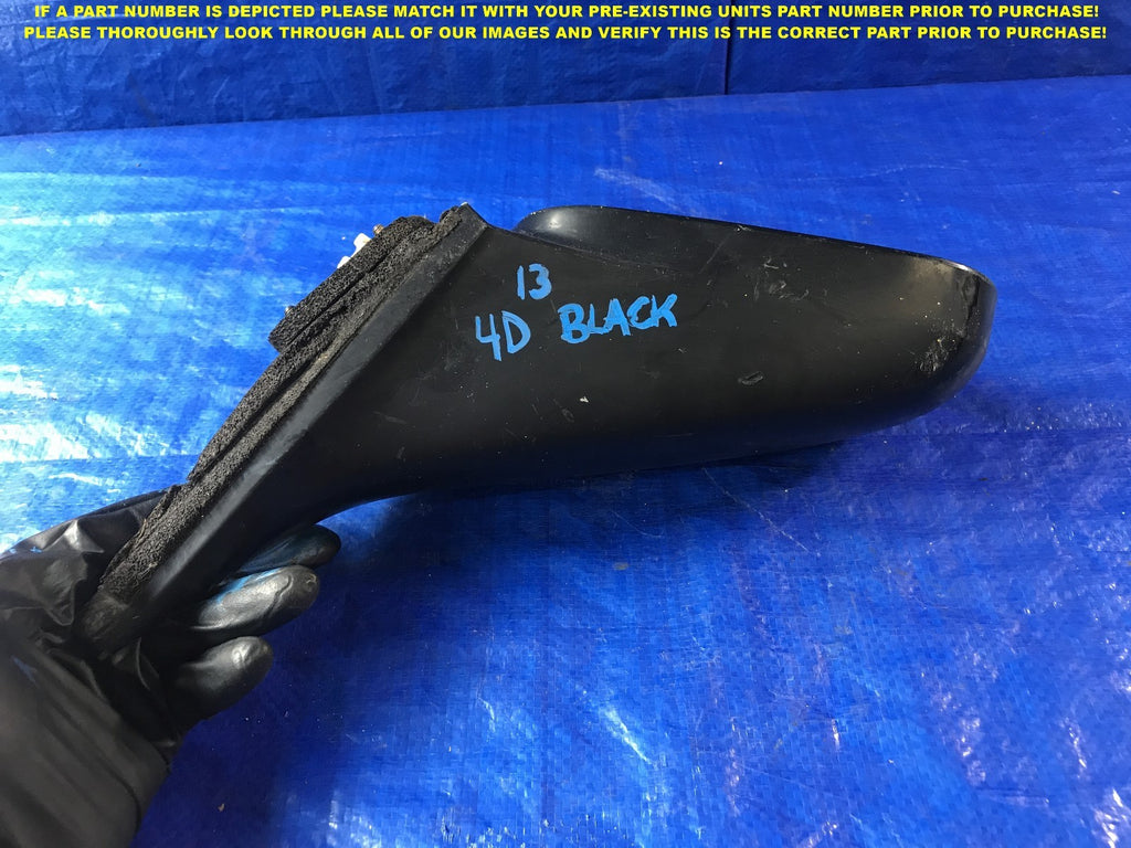 OEM 1996 1997 1998 1999 2000 HONDA CIVIC SEDAN PASSENGER RIGHT SIDE VIEW MIRROR 5
