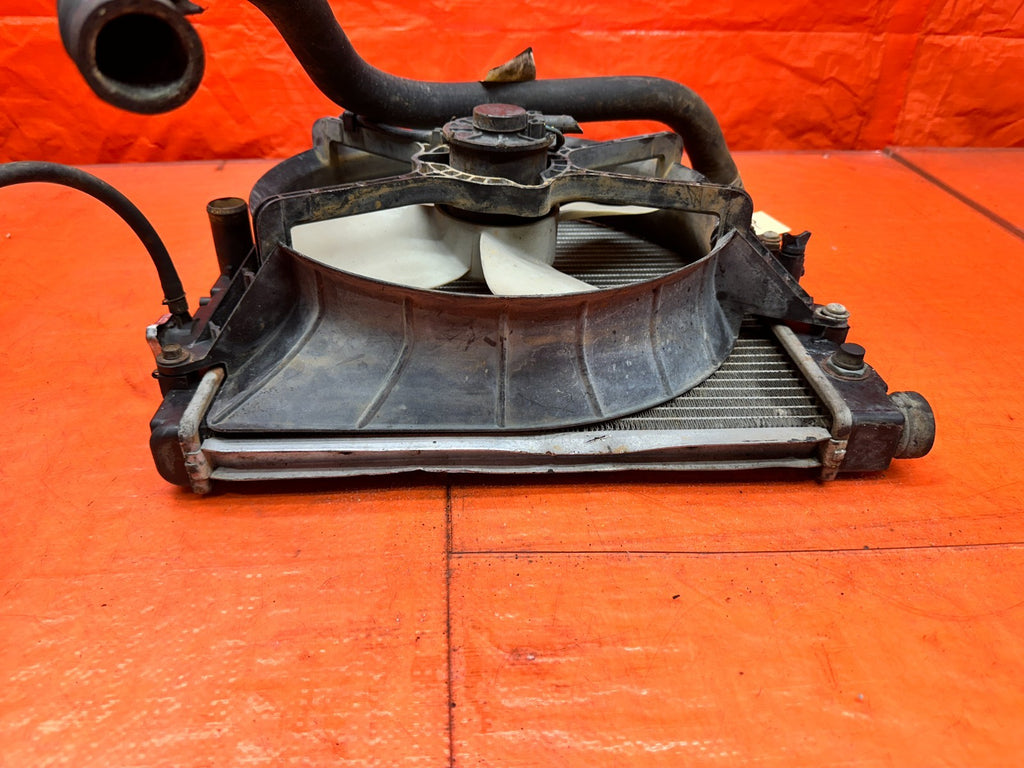 1992-1995 HONDA CIVIC ENGINE COOLING RADIATOR COOLING FAN ASSY OEM #3486