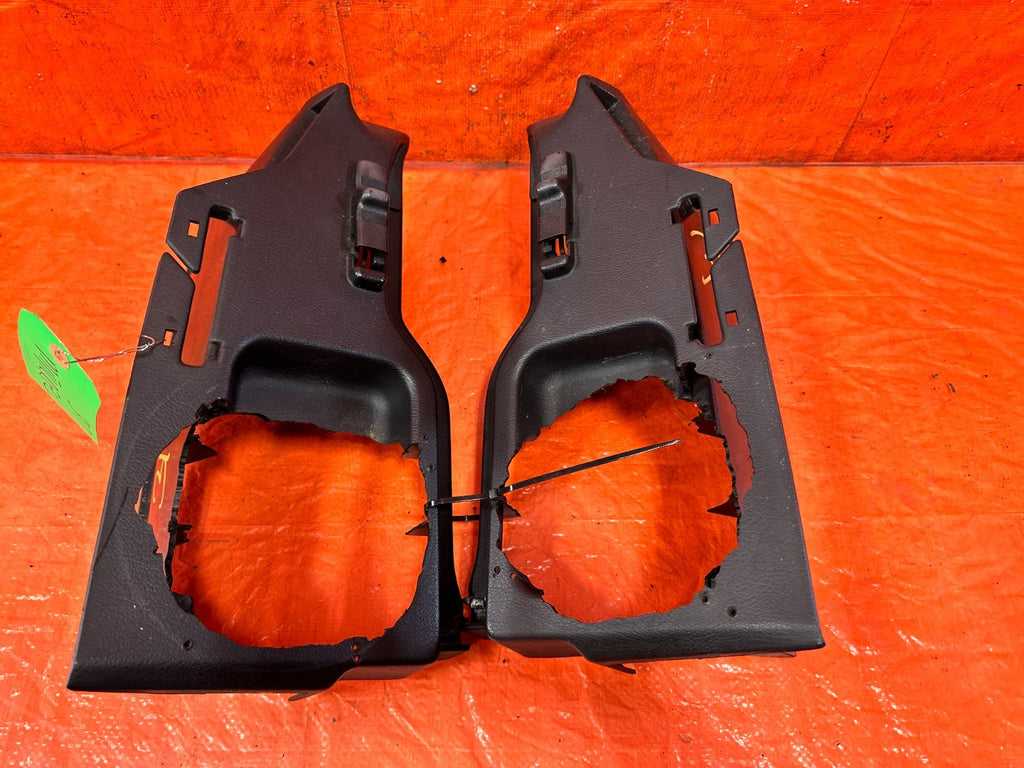 90 91 HONDA CIVIC HATCHBACK   REAR SPEAKER MOUNTING TRIM LEFT RIGHT   OEM 3175