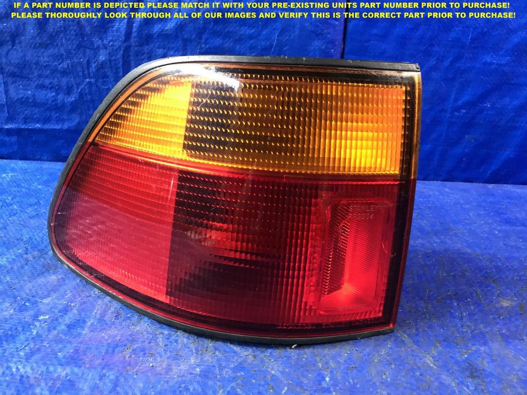 OEM 1996 1997 1998 96 97 98 HONDA ORTHIA EL3 DRIVER LEFT TAIL LIGHT L LH0