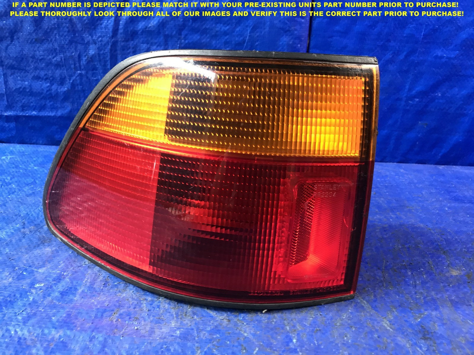 OEM 1996 1997 1998 96 97 98 HONDA ORTHIA EL3 DRIVER LEFT TAIL LIGHT L LH0