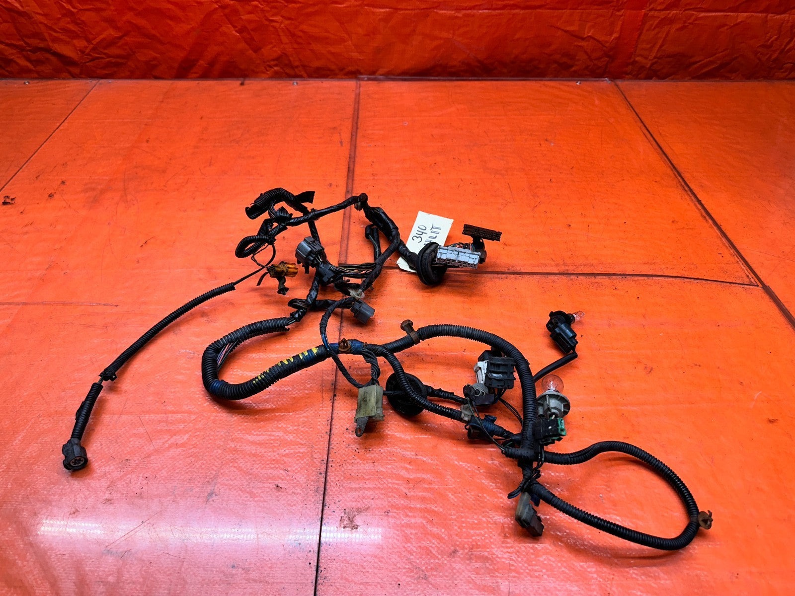94-01 ACURA INTEGRA FRONT LEFT DRIVER HEADLIGHT LAMP WIRE HARNESS OEM #3400