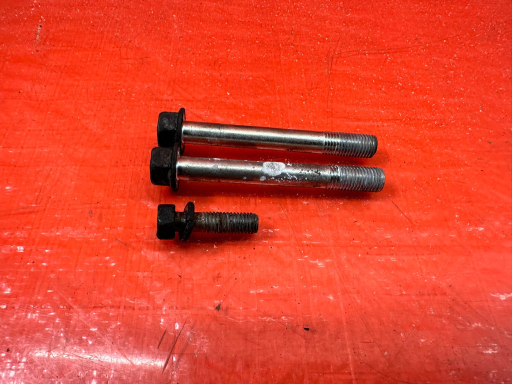 08 15 LANCER EVOLUTION X EVO 10 4B11T POWER STEERING BRACKET BOLTS HARDWARE #2170