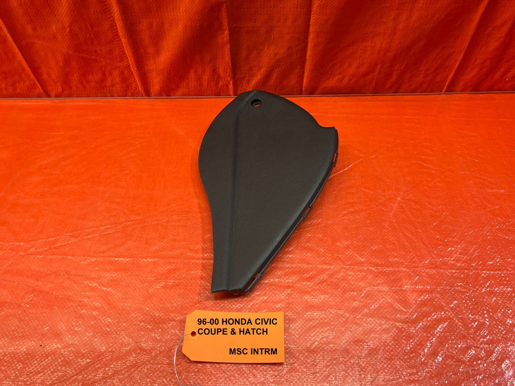 99 00 HONDA CIVIC   COUPE & HATCH DASH BOARD TRIM   DRIVER LEFT SIDE OEM #1730